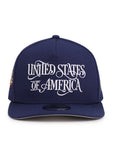 USA Script Navy 250th Anniversary SP 9Fifty A-Frame Snapback