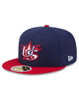 USA WBC 2026 USA Flag SP Youth Blue Red 2 Tone 59Fifty Fitted