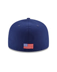 CrownMinded X USA Royal Blue On White 250th Anniversary SP 59Fifty Fitted