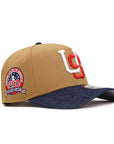 CrownMinded X USA Wheat Denim 250th Anniversary SP 9Forty A-Frame Snapback