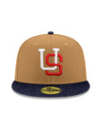 CrownMinded X USA Wheat Denim 250th Anniversary SP 59Fifty Fitted