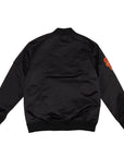 Mitchell & Ness University Of Southern California USC Trojans Satin Black Bomber Jacket