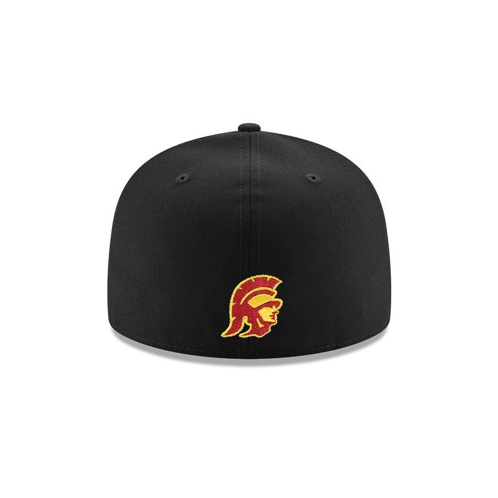 University Of Southern California USC Trojans Black Team Logo Grand 59Fifty Fitted