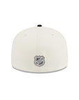 Utah Mammoth Chrome Black 2 Tone Inaugural Season SP NHL 59Fifty Fitted