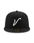 El Águila De Veracruz Club De Beisbol Black On White 59Fifty Fitted