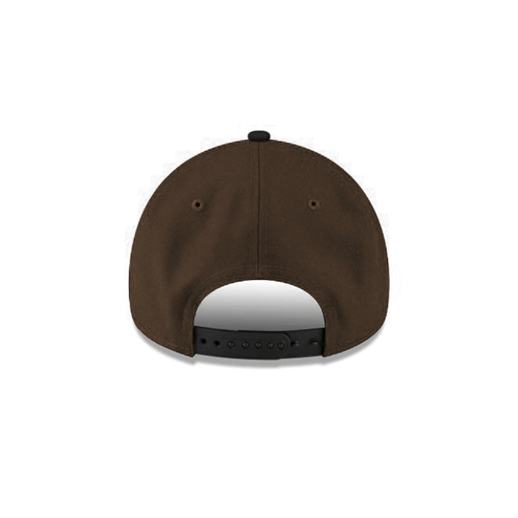 Los Angeles Dodgers Wordmark Brown Black 2 Tone 100th Anniversary SP 9Forty A-Frame Snapback