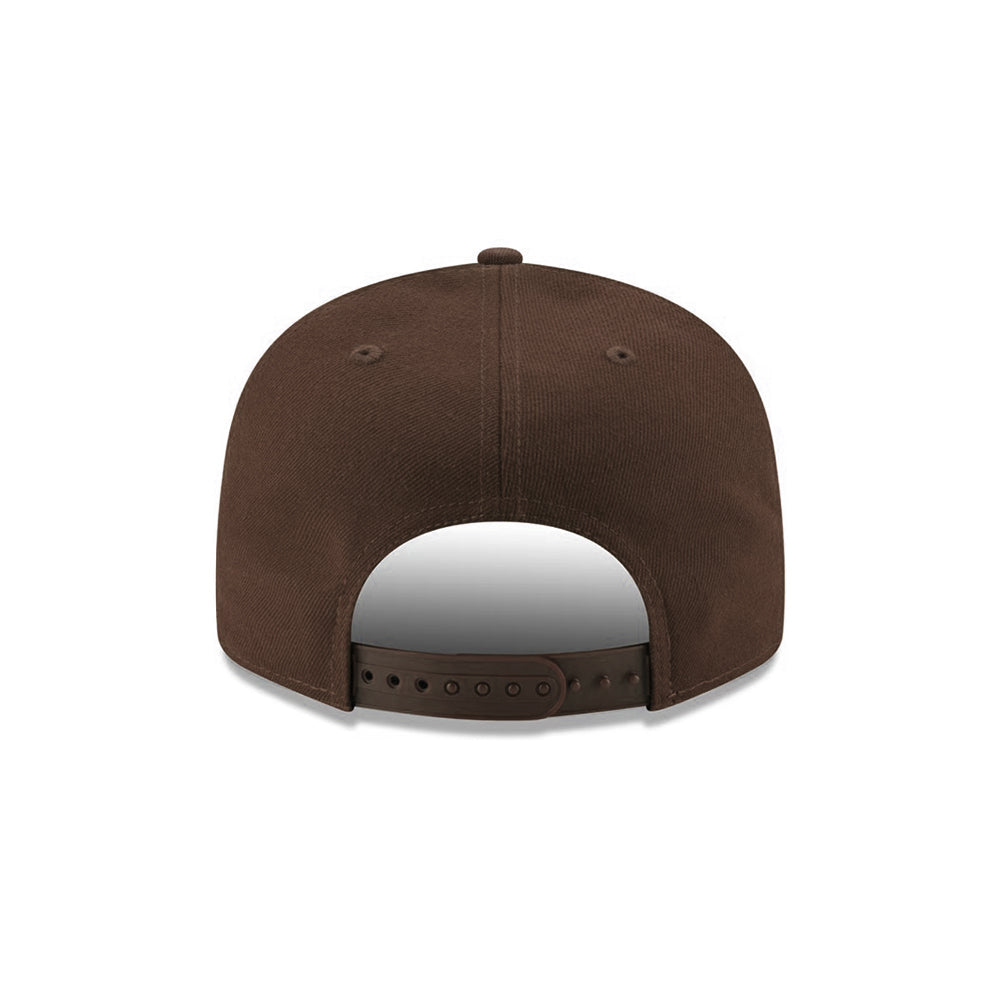 East Los Angeles Arch Walnut Brown On White 9Fifty Snapback