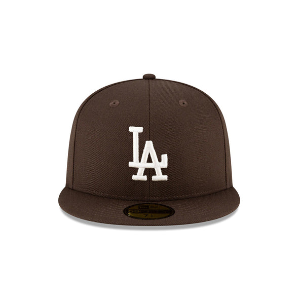 Los Angeles Dodgers Walnut White 59Fifty Fitted