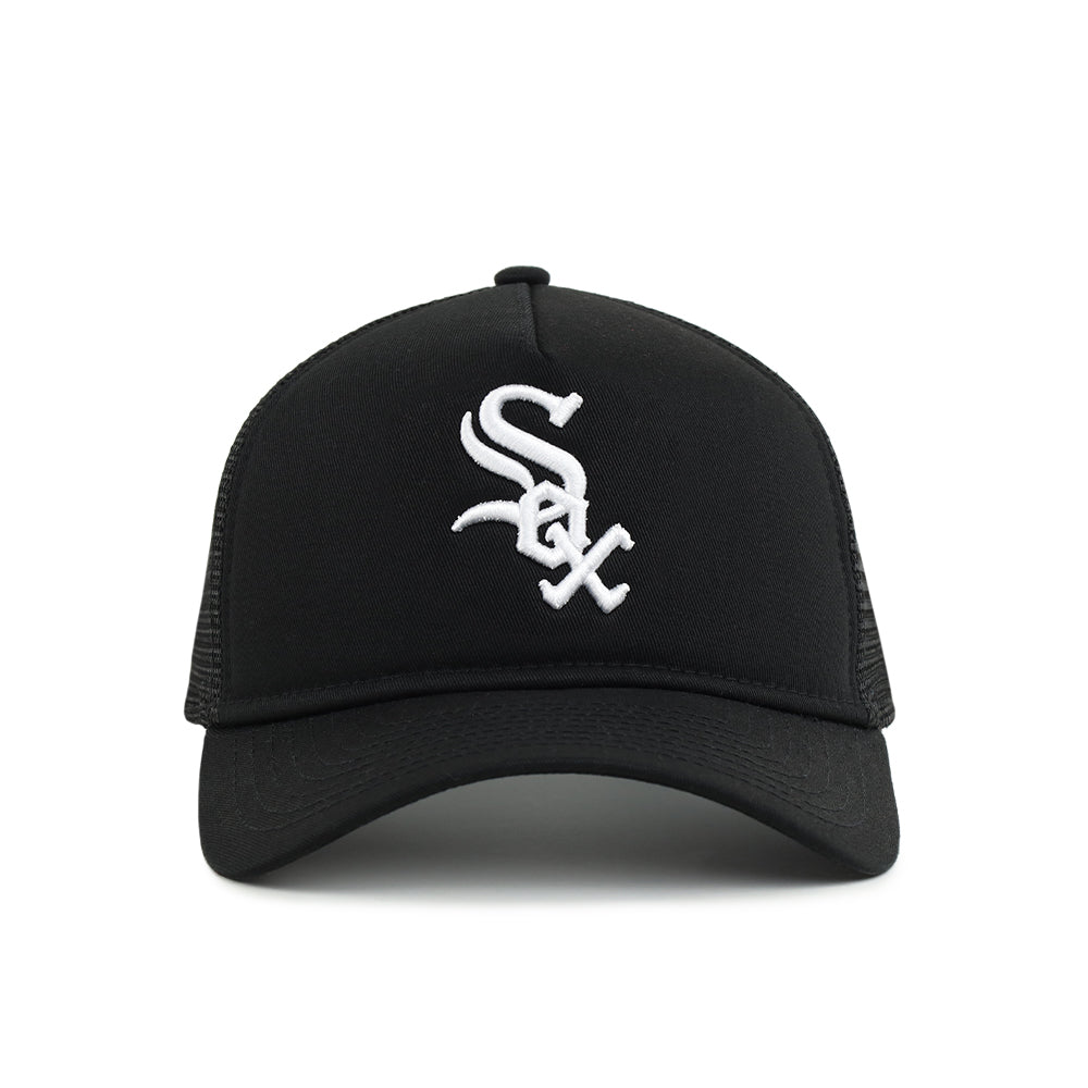 Chicago White Sox 9Forty AFrame Foam Trucker Team Color Snapback CROWN MINDED