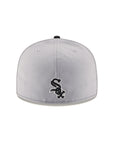 Chicago White Sox Black Gray Pin Wheel Alternate Logo SP 59Fifty Fitted