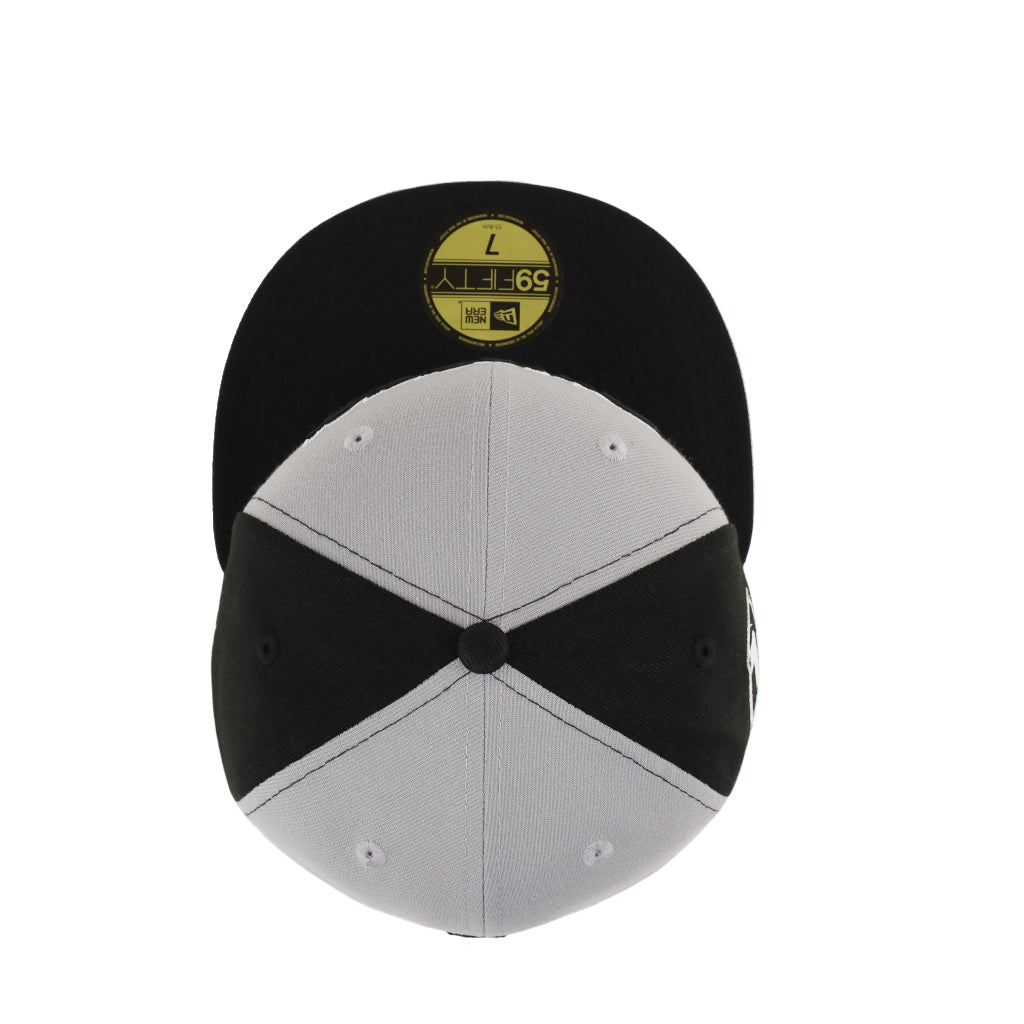 Chicago White Sox Black Gray Pin Wheel Alternate Logo SP 59Fifty Fitted