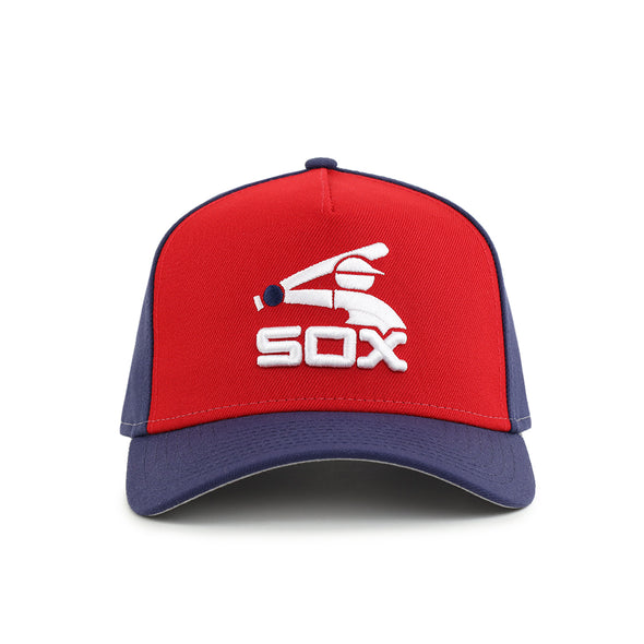 Chicago White Sox Cooperstown 9Forty A-Frame Team Color Snapback