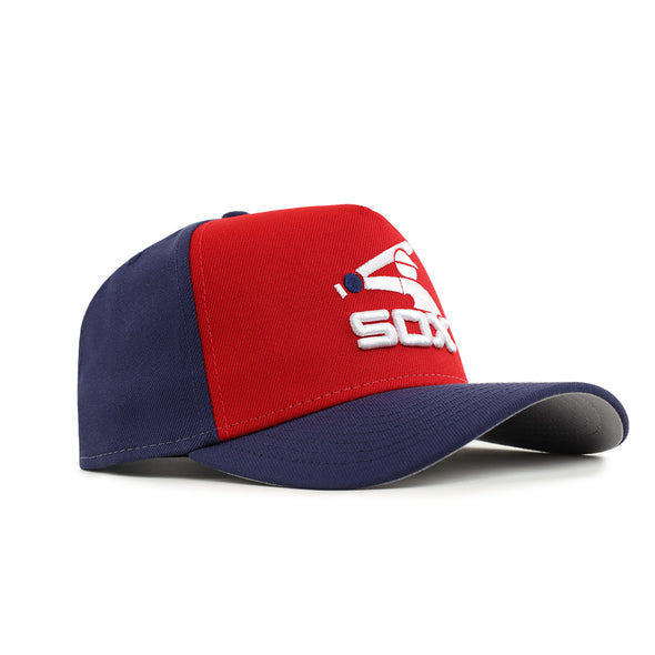 Chicago White Sox Cooperstown 9Forty A-Frame Team Color Snapback