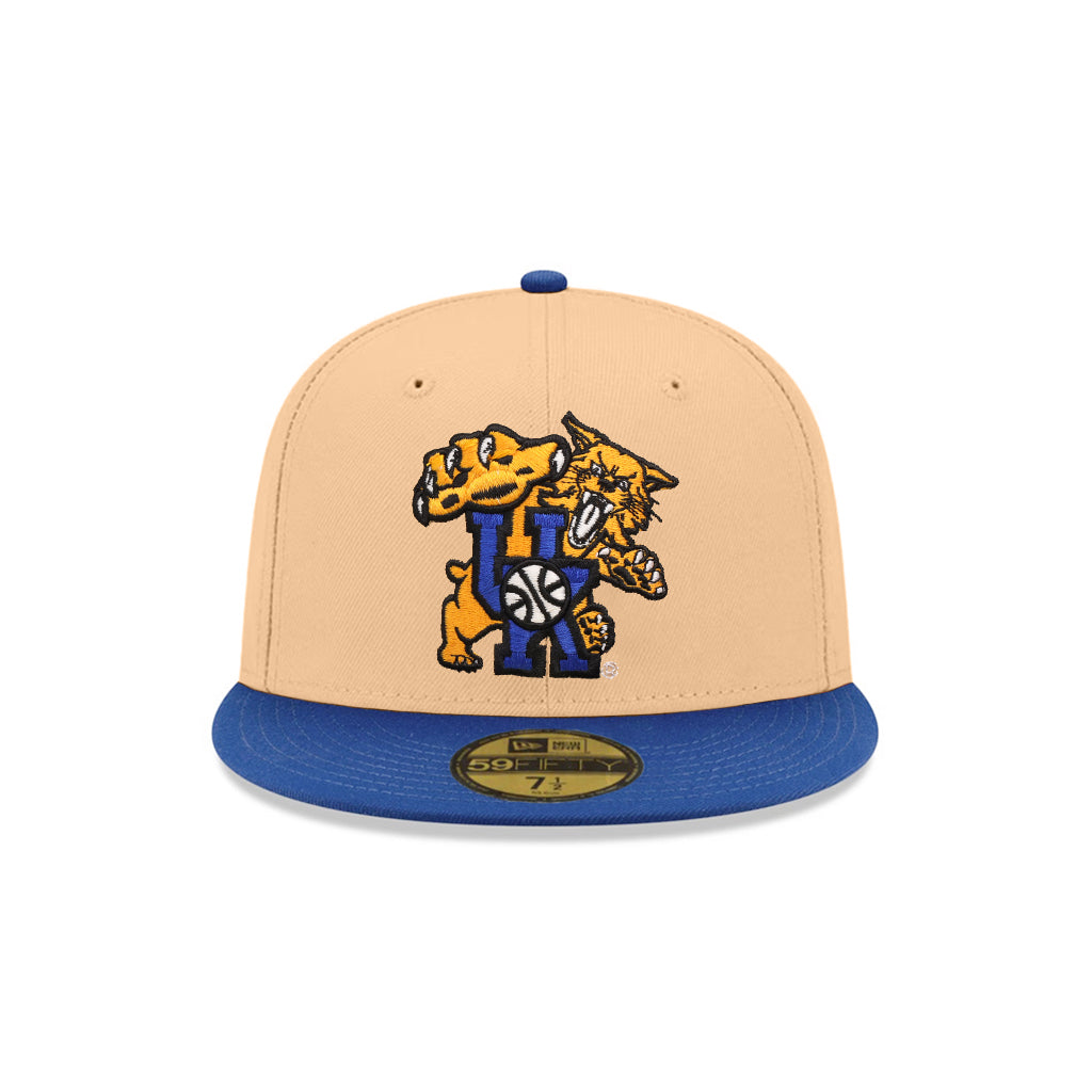 Kentucky Wildcats Candied Pecan Blue 2 Tone 1996 NCAA Final Four SP 59Fifty Fitted