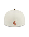 Wyoming Cowboys Chrome Brown 2 Tone State Flag SP NCAA 59Fifty Fitted