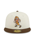 Wyoming Cowboys Chrome Brown 2 Tone State Flag SP NCAA 59Fifty Fitted