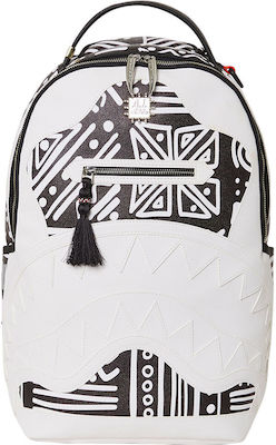 SprayGround Ai Tribal Couture Platinum DLX Backpack