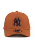 New York Yankees Burnt Orange Navy 9Forty A-Frame Snapback