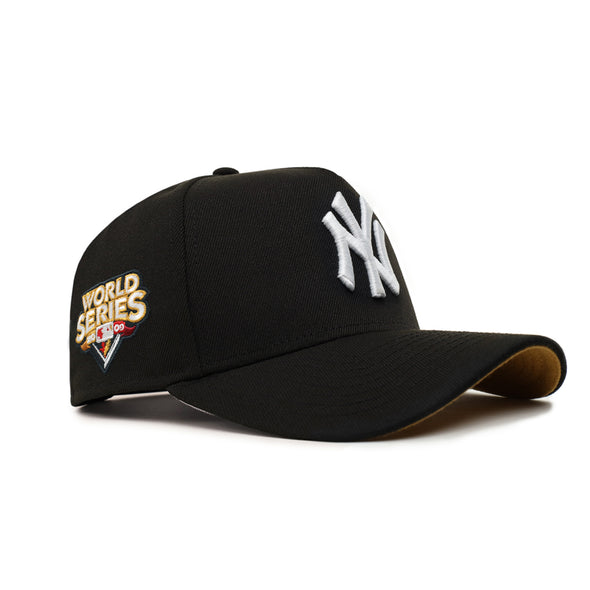 New York Yankees Black 2009 World Series SP 9Forty A-Frame Snapback