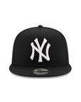 New York Yankees Black On White Logo Grand MLB Snapback