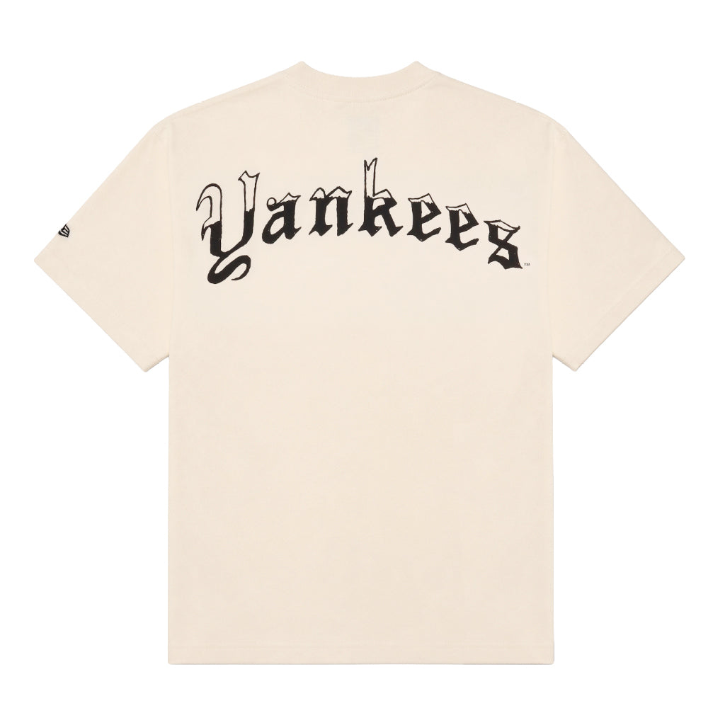 New Era New York Yankees Bronx Bombers Heritage Egg Shell Tee