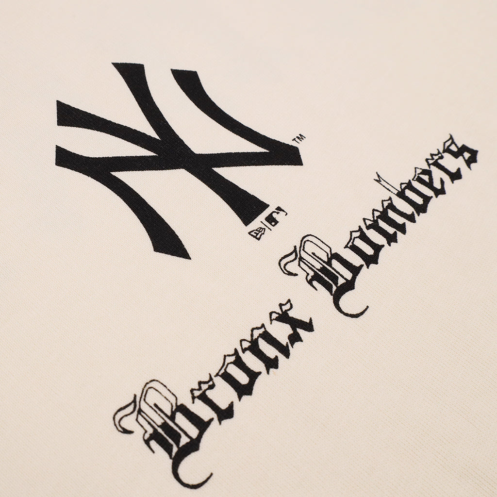 New Era New York Yankees Bronx Bombers Heritage Egg Shell Tee
