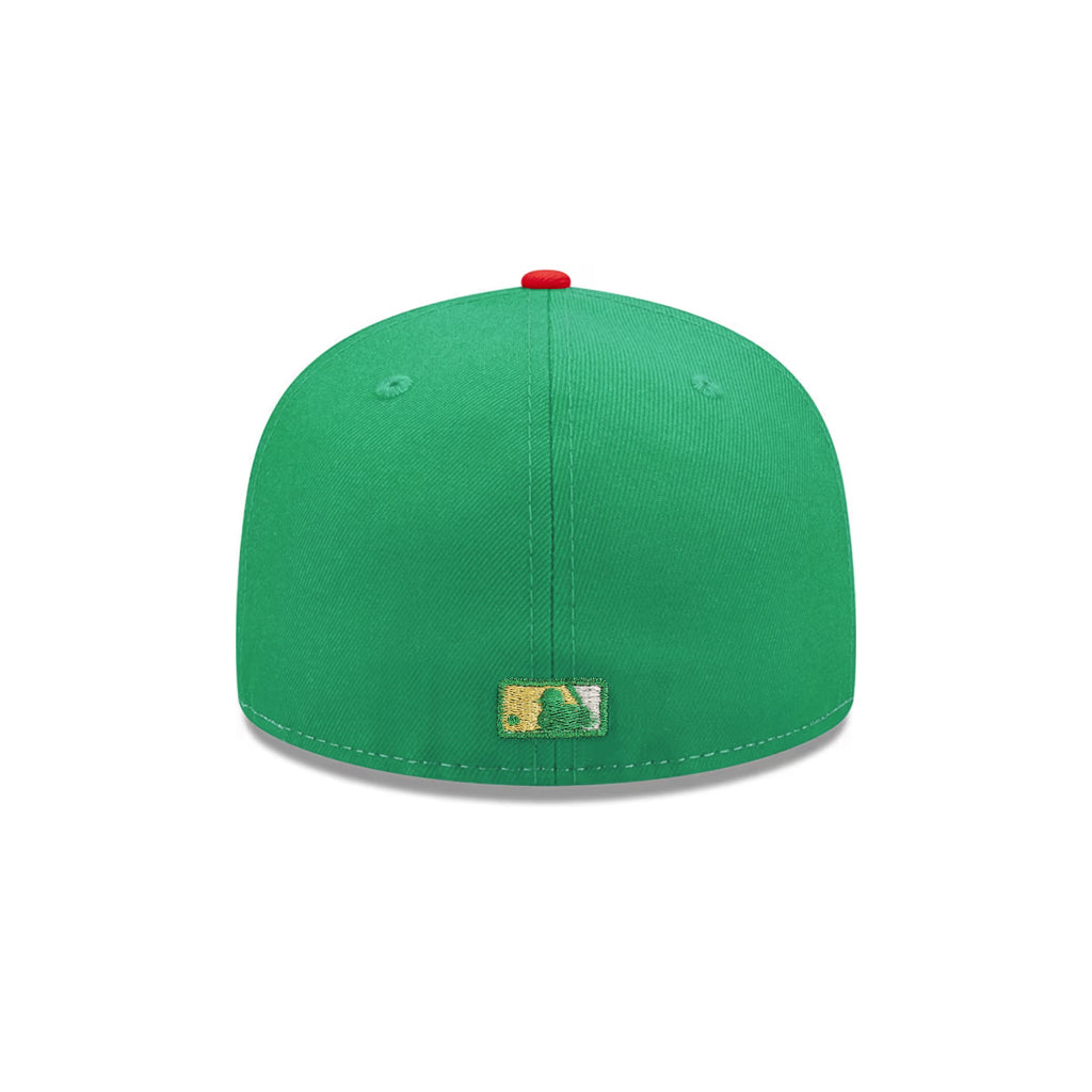 New York Yankees Chrome Green Red Tri-Color Renegade's Rascal SP 59Fifty Fitted
