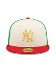 New York Yankees Chrome Green Red Tri-Color Renegade's Rascal SP 59Fifty Fitted