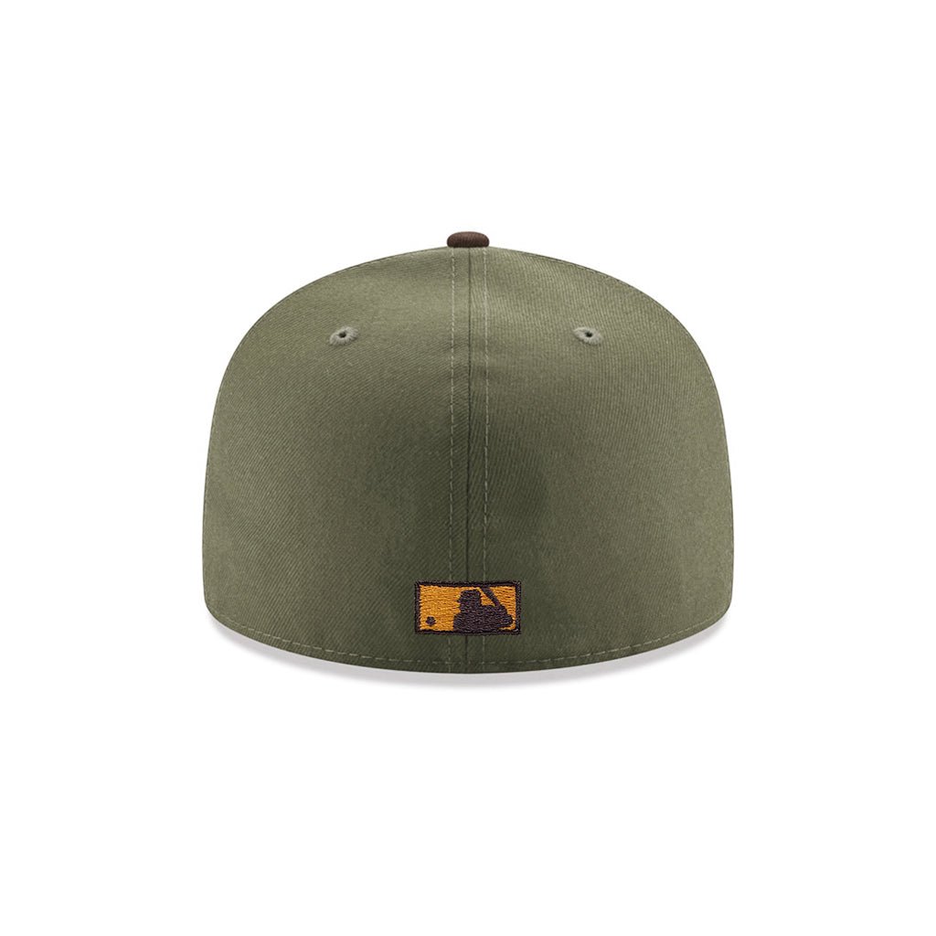 New York Yankees Olive Walnut 2 Tone Subway Series SP 59Fifty Fitted