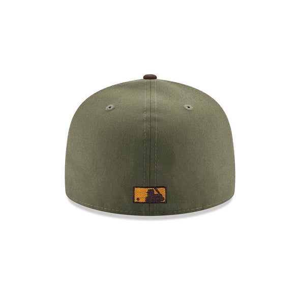 New York Yankees Olive Walnut 2 Tone Subway Series SP 59Fifty Fitted