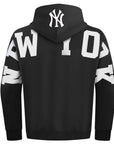 Pro Standard New York Yankees Wingspan Drop Shoulder Black Hoody