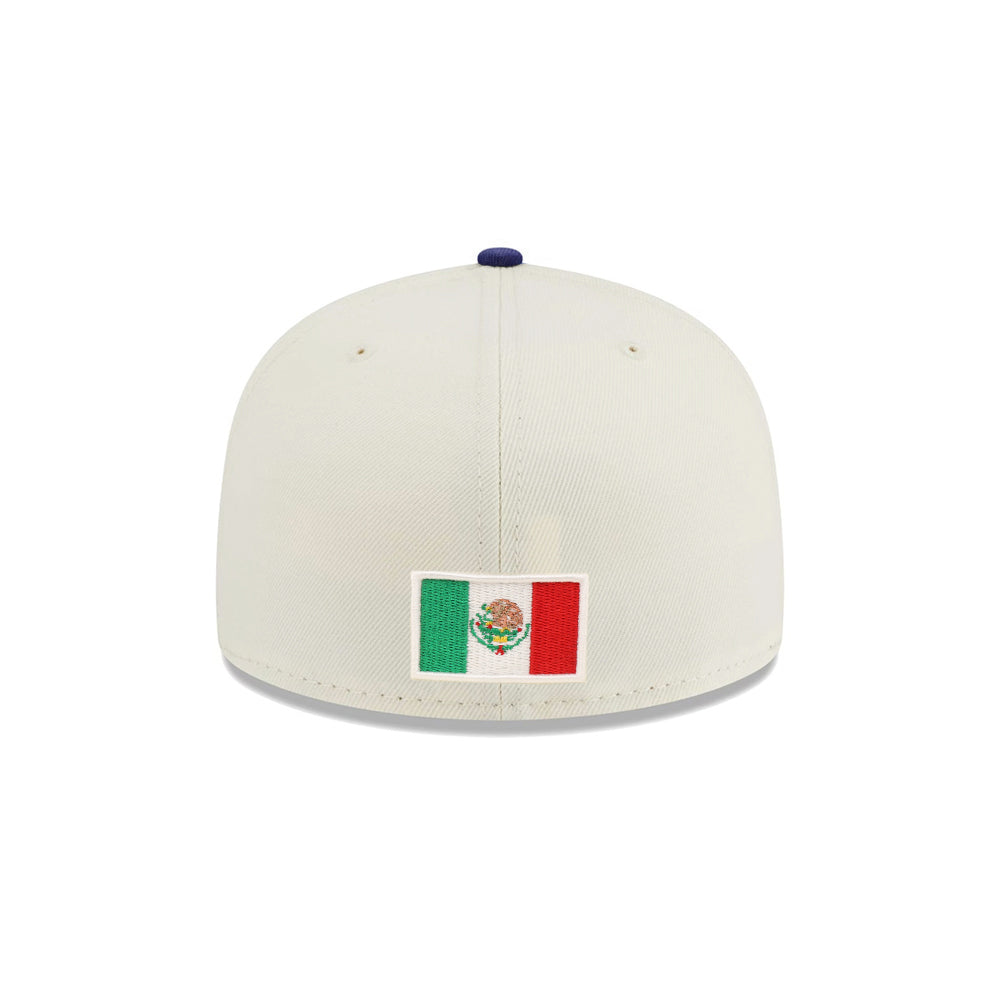 Leones De Yucatan Club De Beisbol Chrome Royal 2 Tone Leones SP 59Fifty Fitted