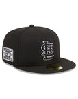 St. Louis Cardinals Black White 2006 World Series Side Patch 59Fifty Fitted