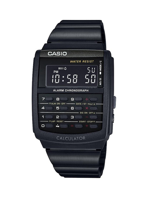 Casio Vintage Calculator Black Watch