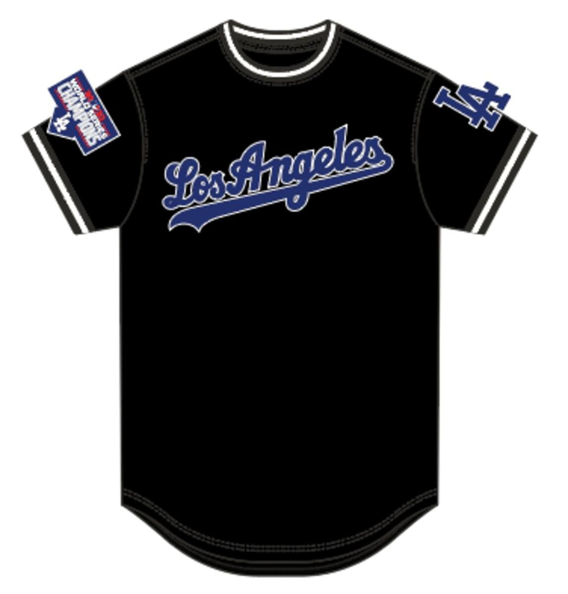 Pro Standard Los Angeles Dodgers Black Pro Team SS