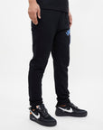 Pro Standard Black Los Angeles Dodgers Stacked Logo Sweatpants