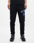 Pro Standard Black Los Angeles Dodgers Stacked Logo Sweatpants