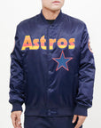 Pro Standard Houston Astros Big Logo Satin Jacket