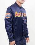 Pro Standard Houston Astros Big Logo Satin Jacket