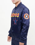 Pro Standard Houston Astros Big Logo Satin Jacket