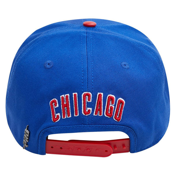 Pro Standard Chicago Cubs City Double Front Logo 2016 World Series Side Patch Snapback