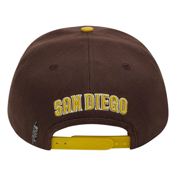 Pro Standard San Diego Padres City Double Front Logo Side Patch Snapback