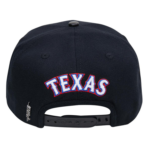 Pro Standard Texas Rangers Logo Side Patch Snapback