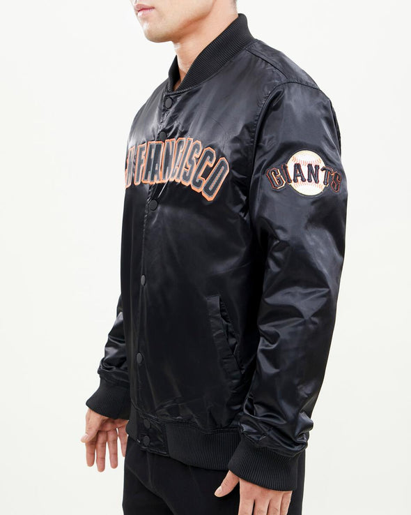 Pro Standard San Francisco Giants Wordmark Satin Jacket