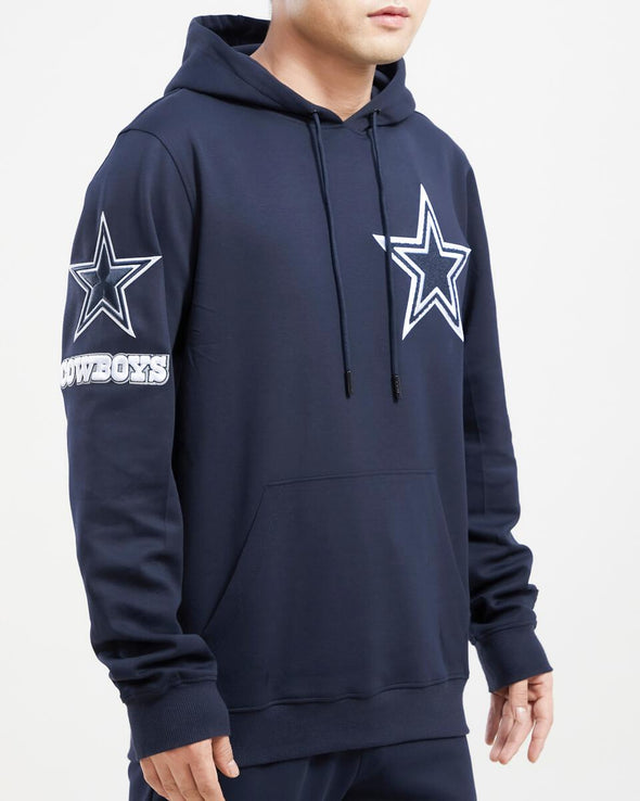 Pro Standard Navy Dallas Cowboys Logo Pullover Hoody