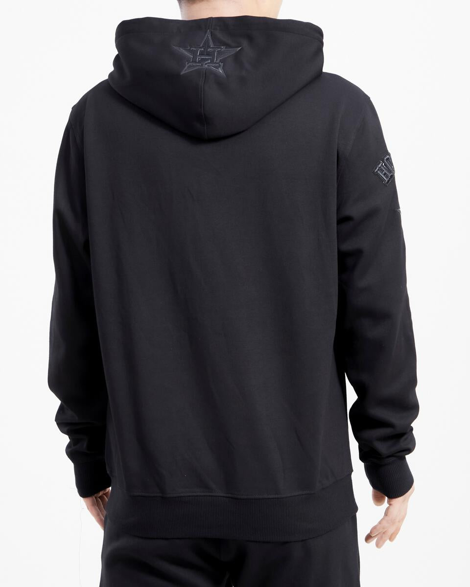 Pro Standard Houston Astros Triple Black Pullover Hoody