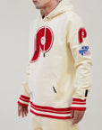Pro Standard Philadelphia Phillies Retro Classic Off White Pullover Hoody