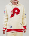 Pro Standard Philadelphia Phillies Retro Classic Off White Pullover Hoody
