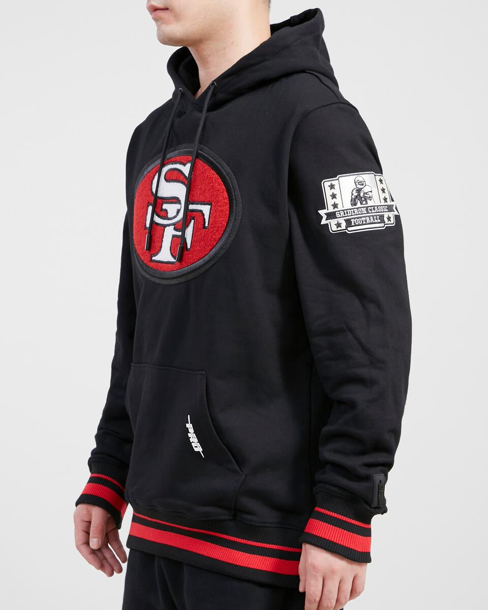 Pro Standard San Francisco 49ers Retro Classic Black Pullover Hoody