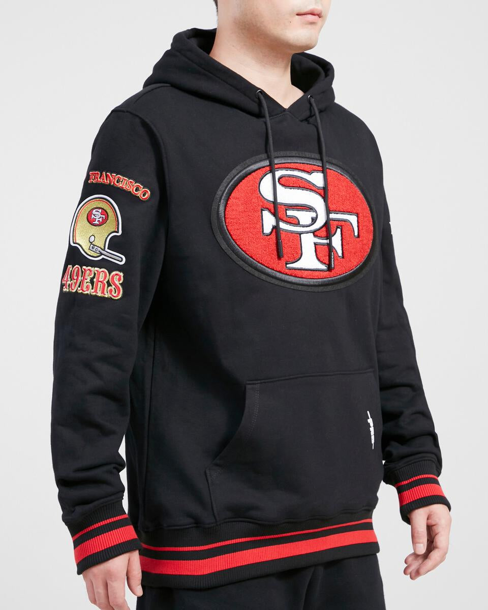Pro Standard San Francisco 49ers Retro Classic Black Pullover Hoody